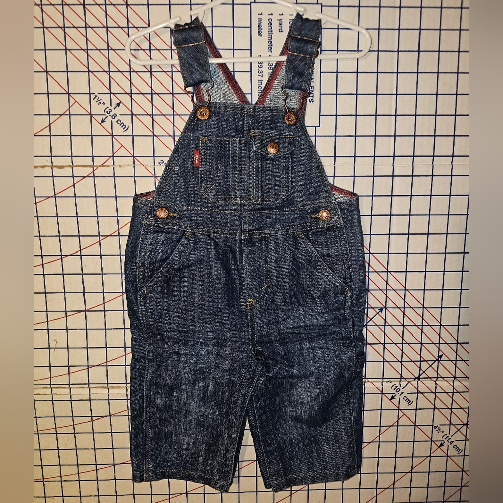 Levi's Denim Overalls for Kids, Size 12 Mo.